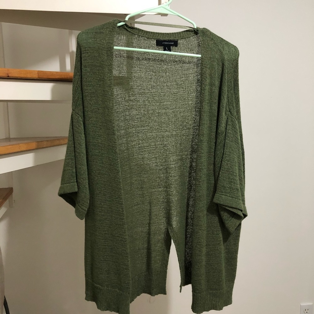 Green Cardigan
